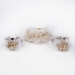 POLLY COLLAR & HANDCUFFS SET