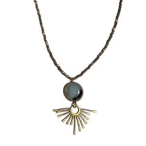 Fatima Hair Chain - Sunray Charm